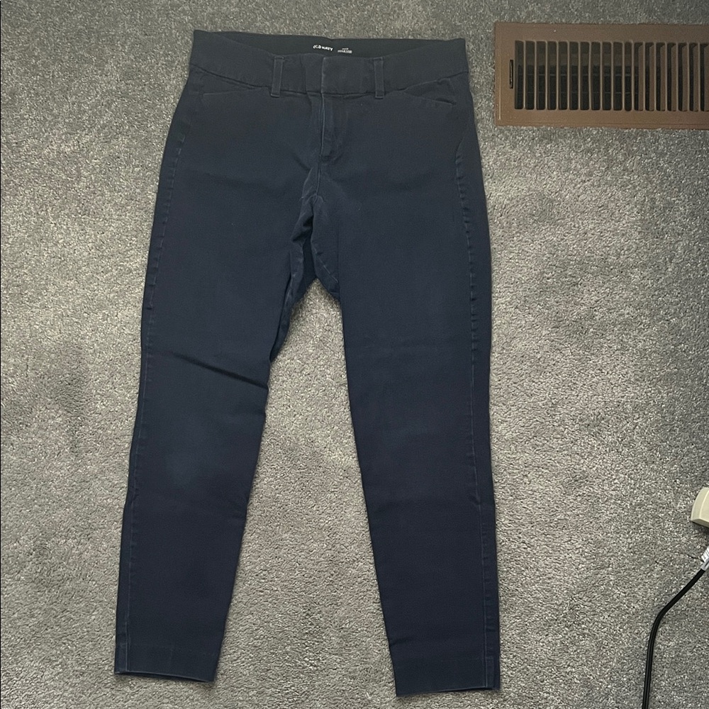 Old Navy Women's Ankle Pants - Navy Blue